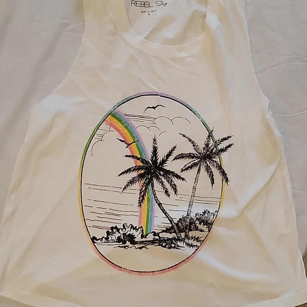 Bundle Rebellious One Tshirts Tank Tops Casual Collection Size Medium - Picture 6 of 9